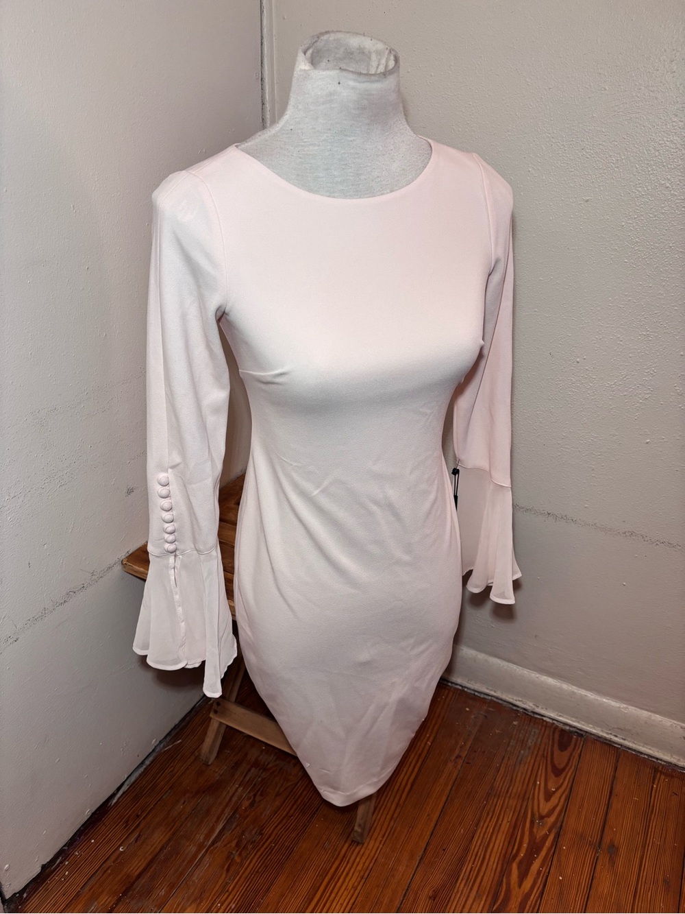 Calvin Klein Long Sleeve Sheath Dress NWT - Picture 3 of 15